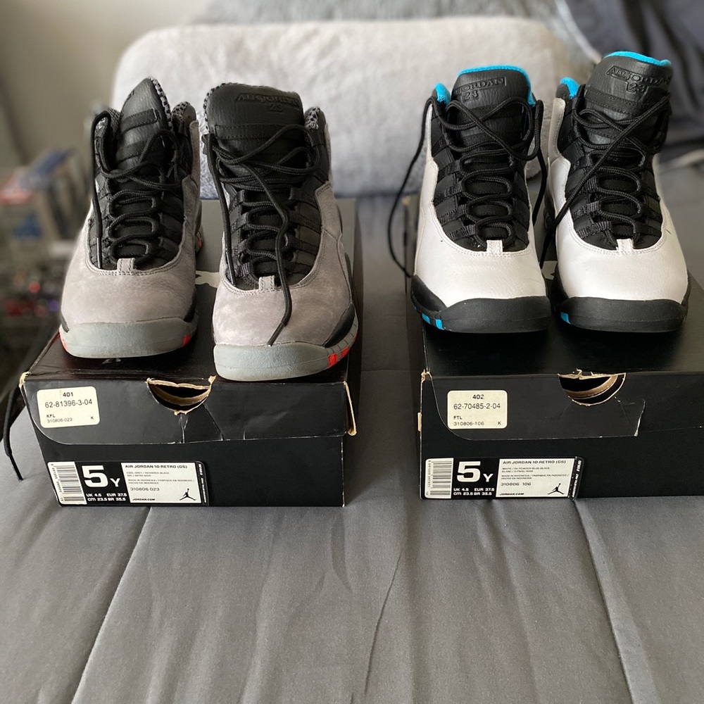 Retro Jordan 10’s